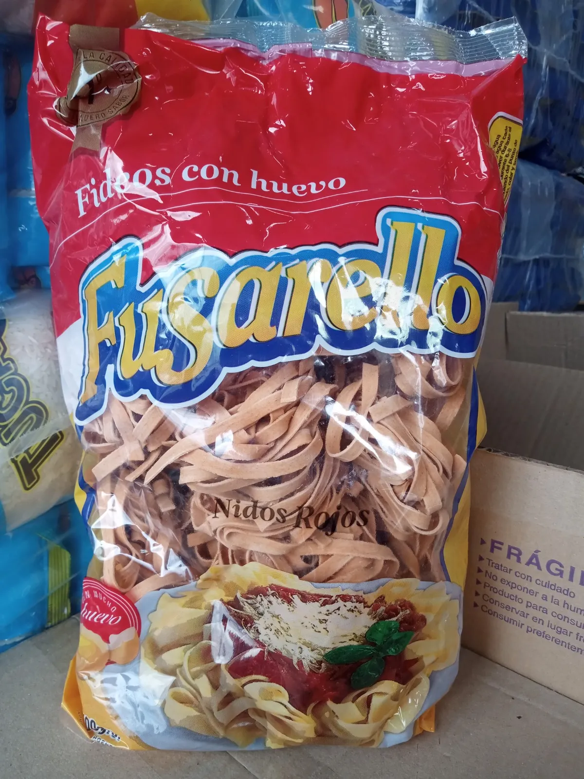 Fideo fusarello nido morron