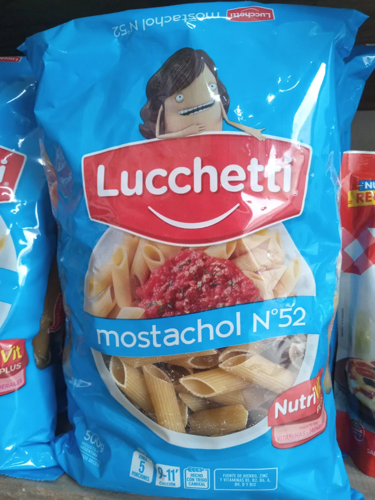 Fideo Luchetti mostachol 
