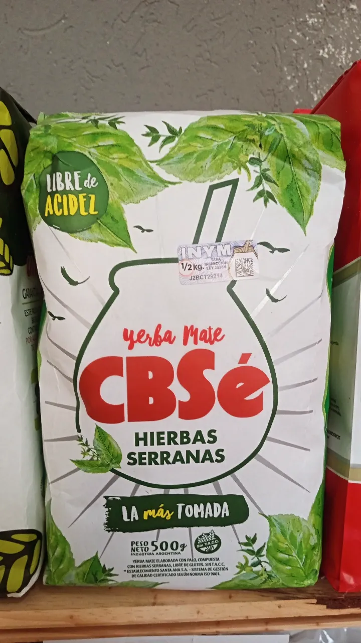 SIN STOCK- Yerba cbse 1/2