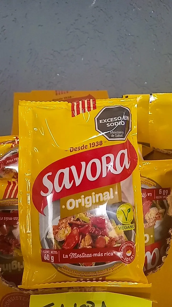 SIN STOCK - Savora mostaza chiquita