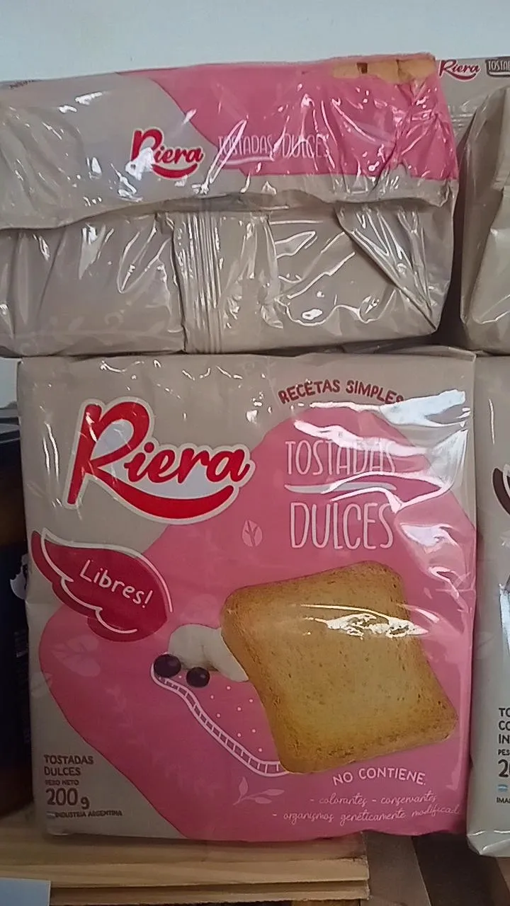 Tostadas riera dulces