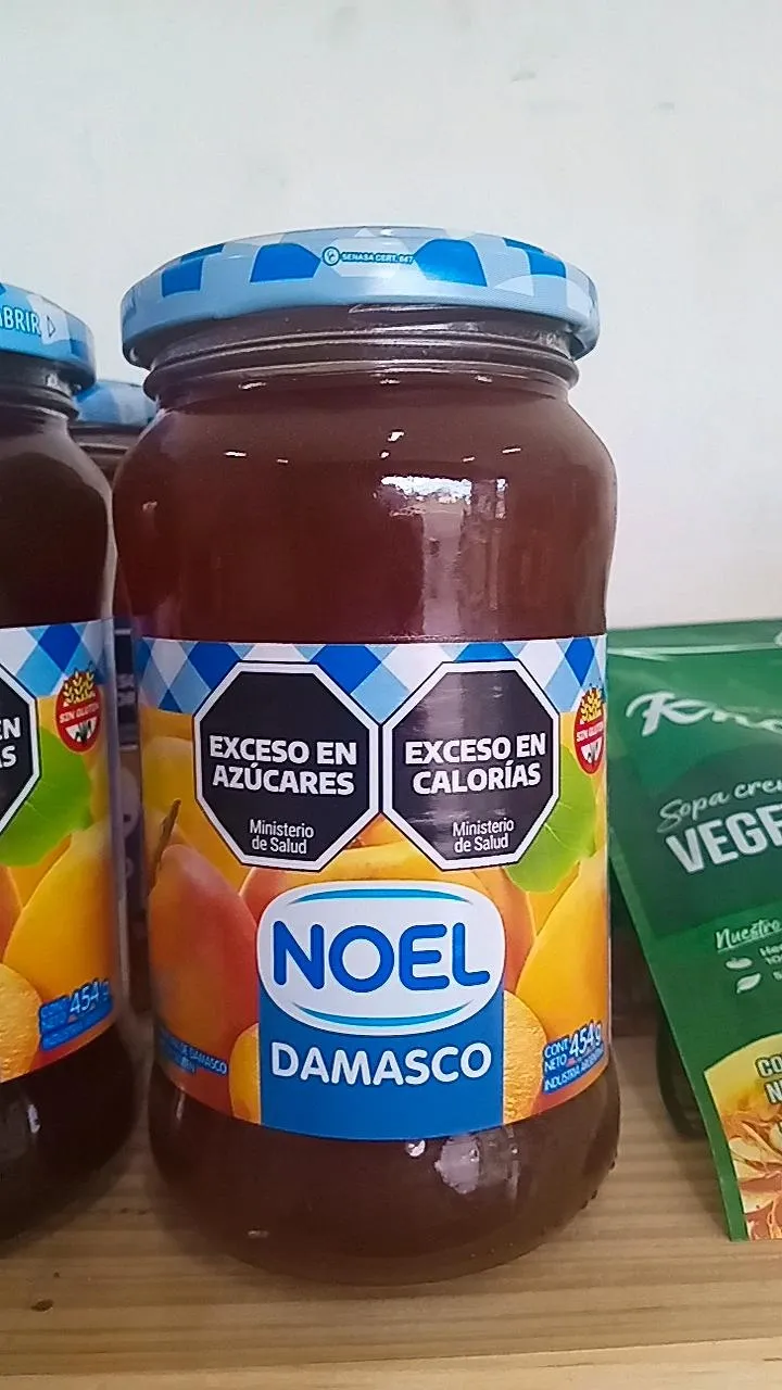 Mermelada Noel damasco 