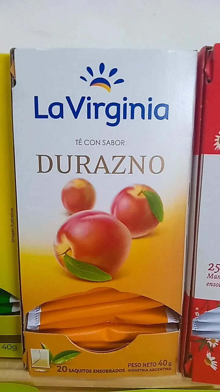 Te la Virginia durazno 