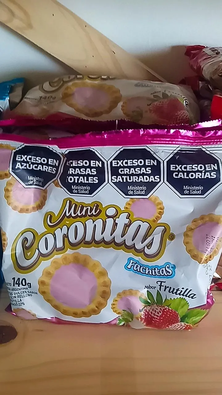 Galletitas Coronitas frutilla