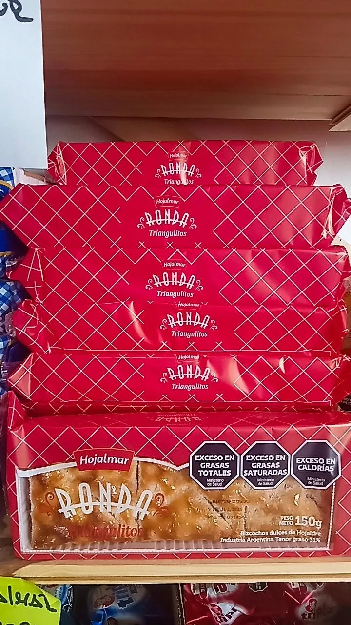 Galletitas hojalmar triangulitos