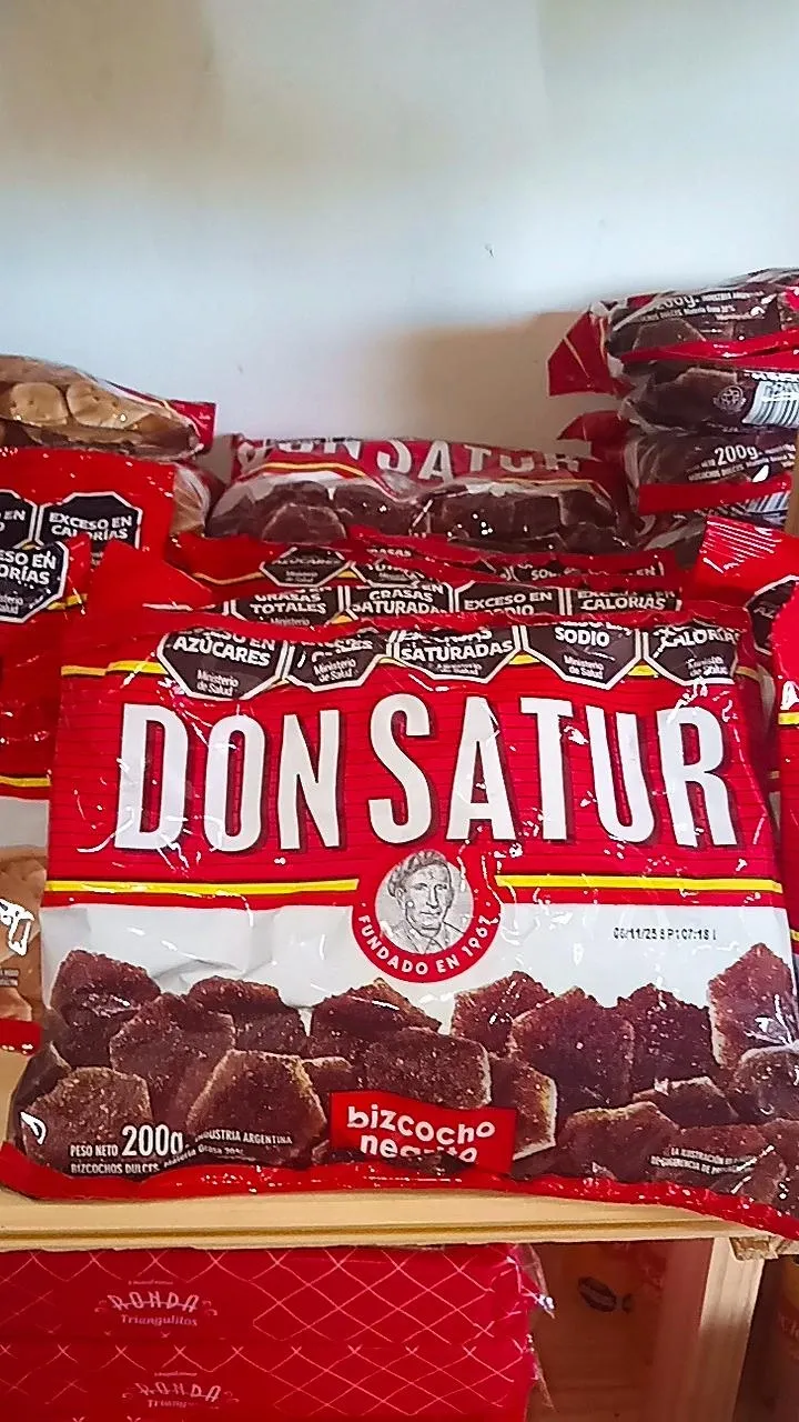 Galletitas don satur negrita
