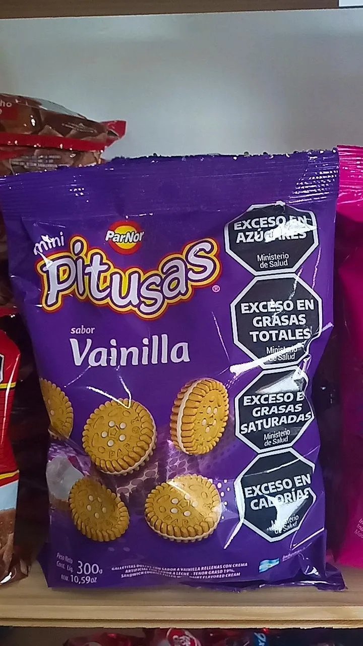 Galletitas pitusas vainilla 160g