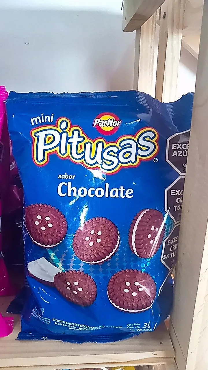 Galletitas pitusas chocolate 160g