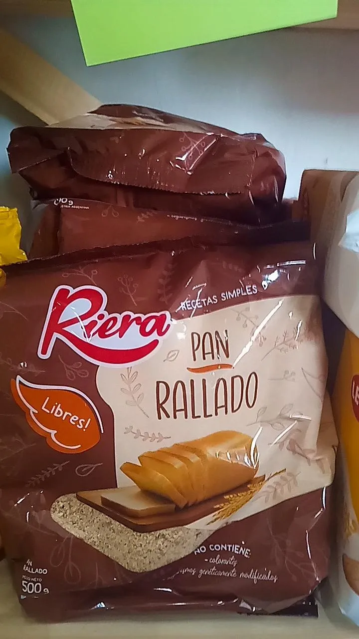 Pan rallado riera