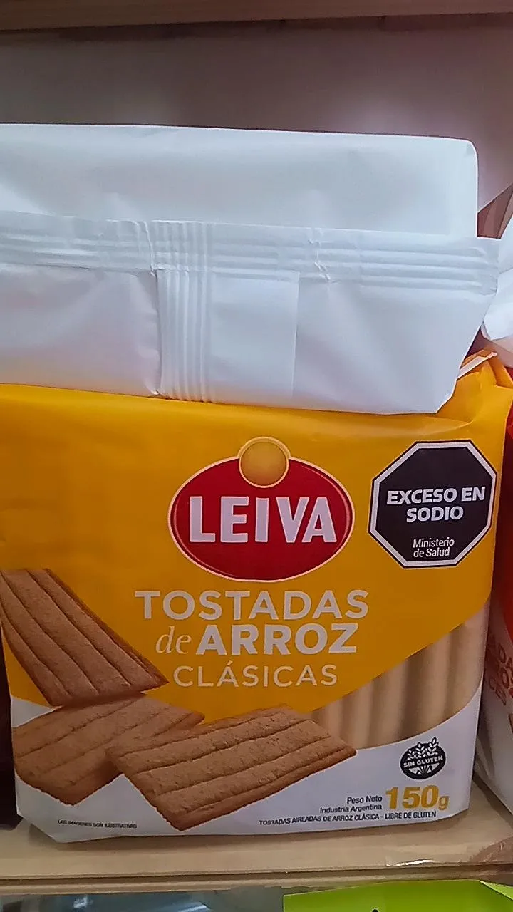 Tostadas Leiva arroz