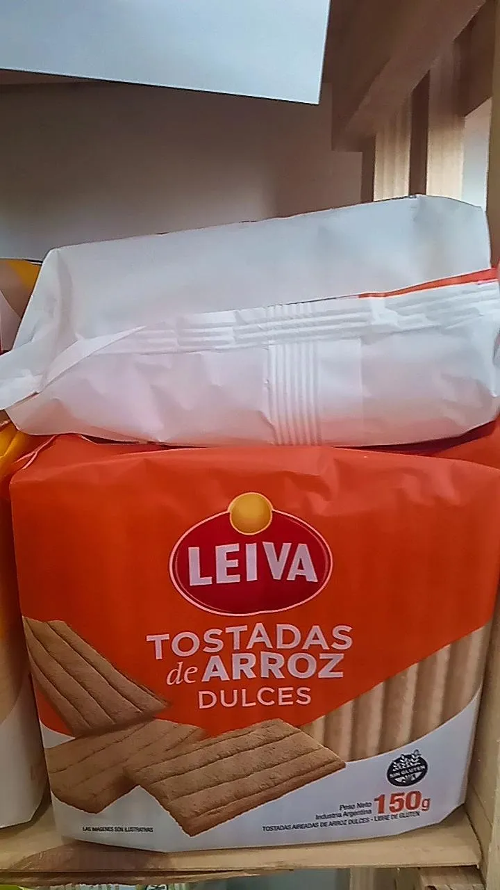 Tostadas Leiva arroz dulce