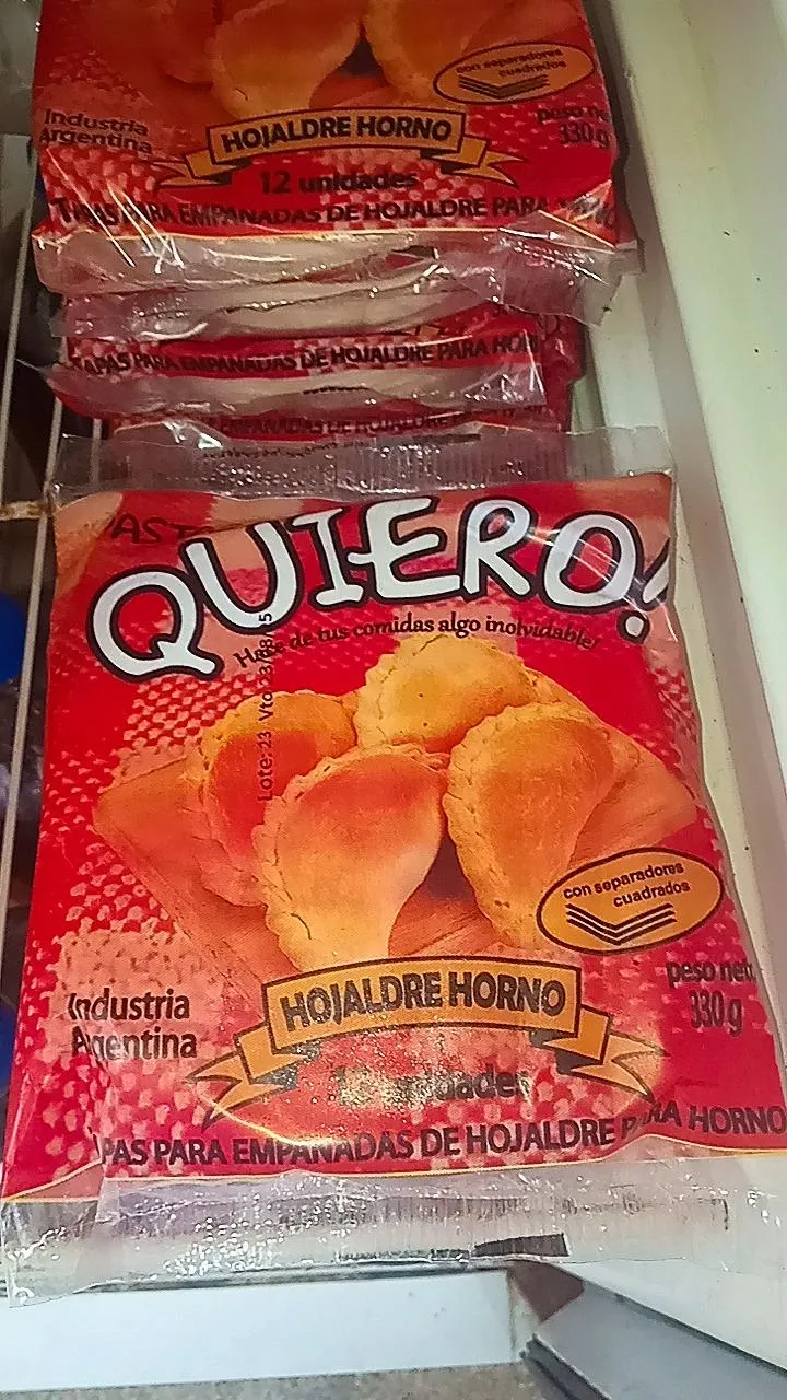 Tapa empanadas hojaldre horno