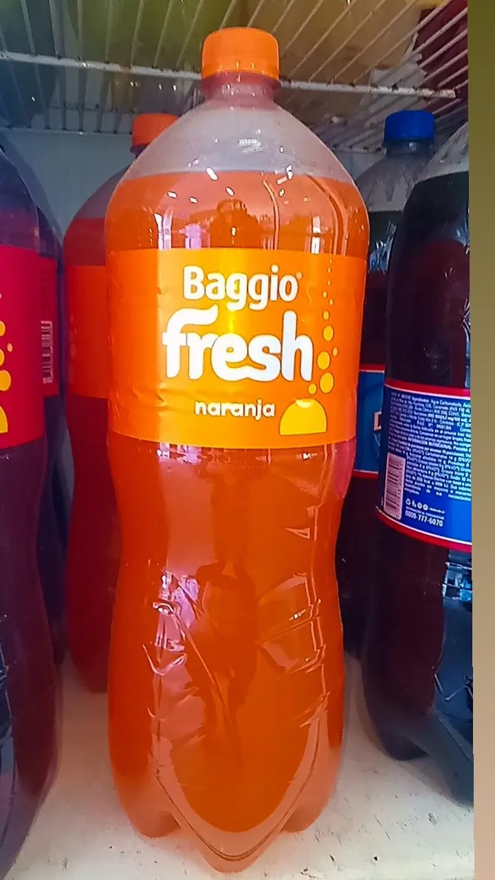 Gaseosa fresh 2.25 naranja