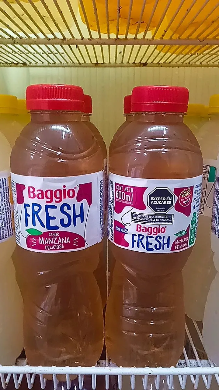 Agua saborizada manzana 600cc