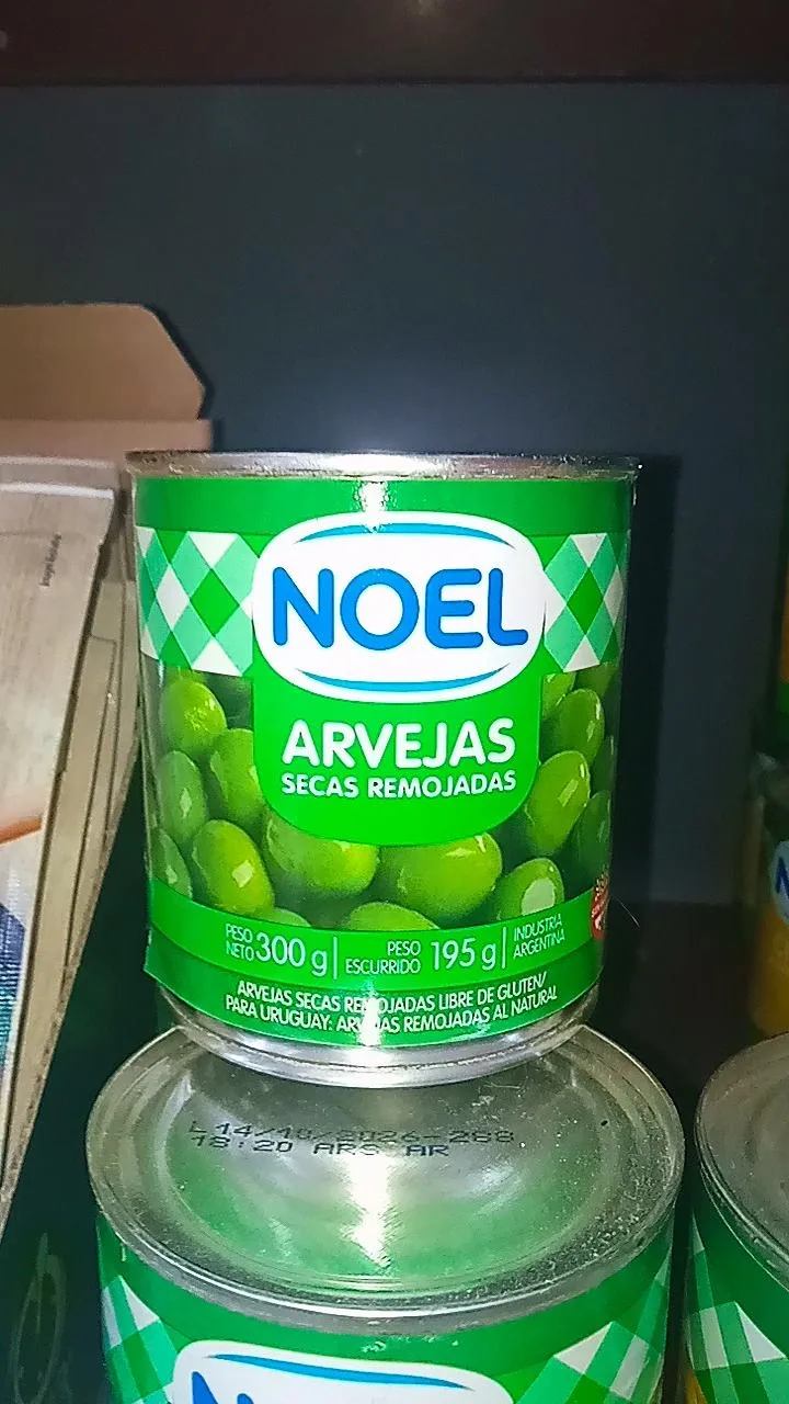 Arvejas Noel en lata