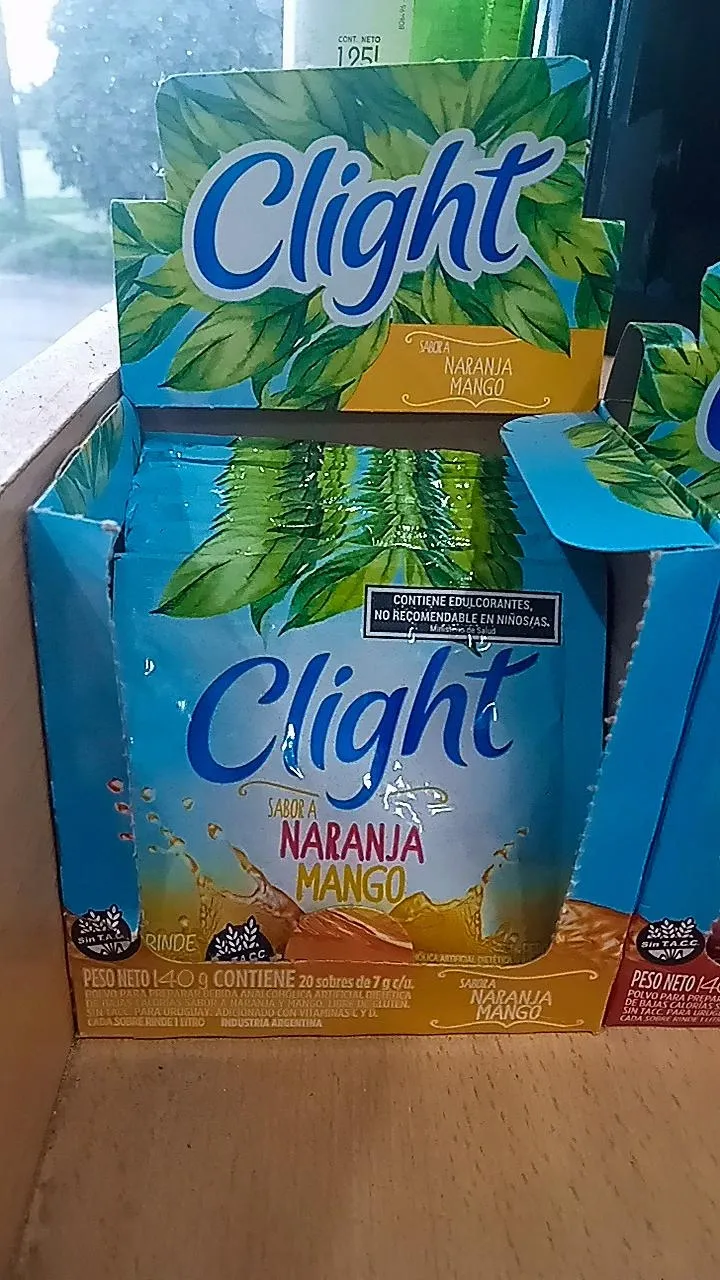 SIN STOCK - Jugos en polvo clight naranja mango