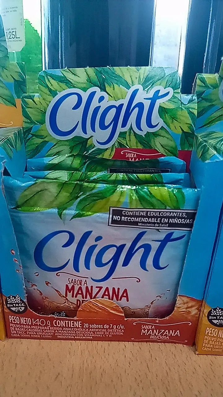 SIN STOCK - Jugo en polvo clight manzana