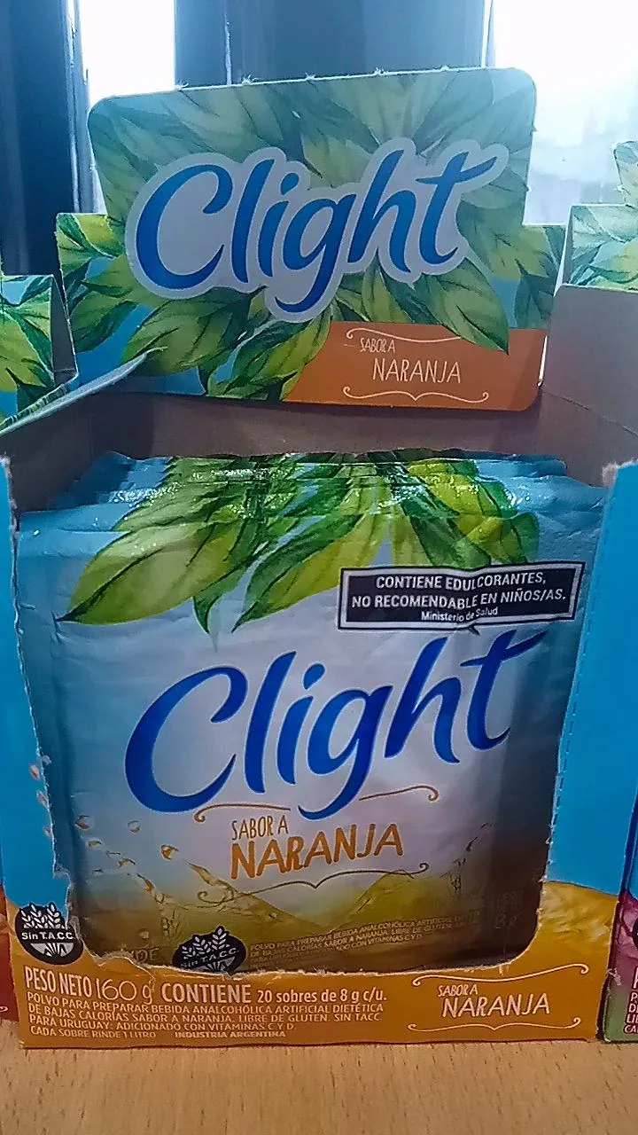 SIN STOCK - Jugo en polvo clight naranja