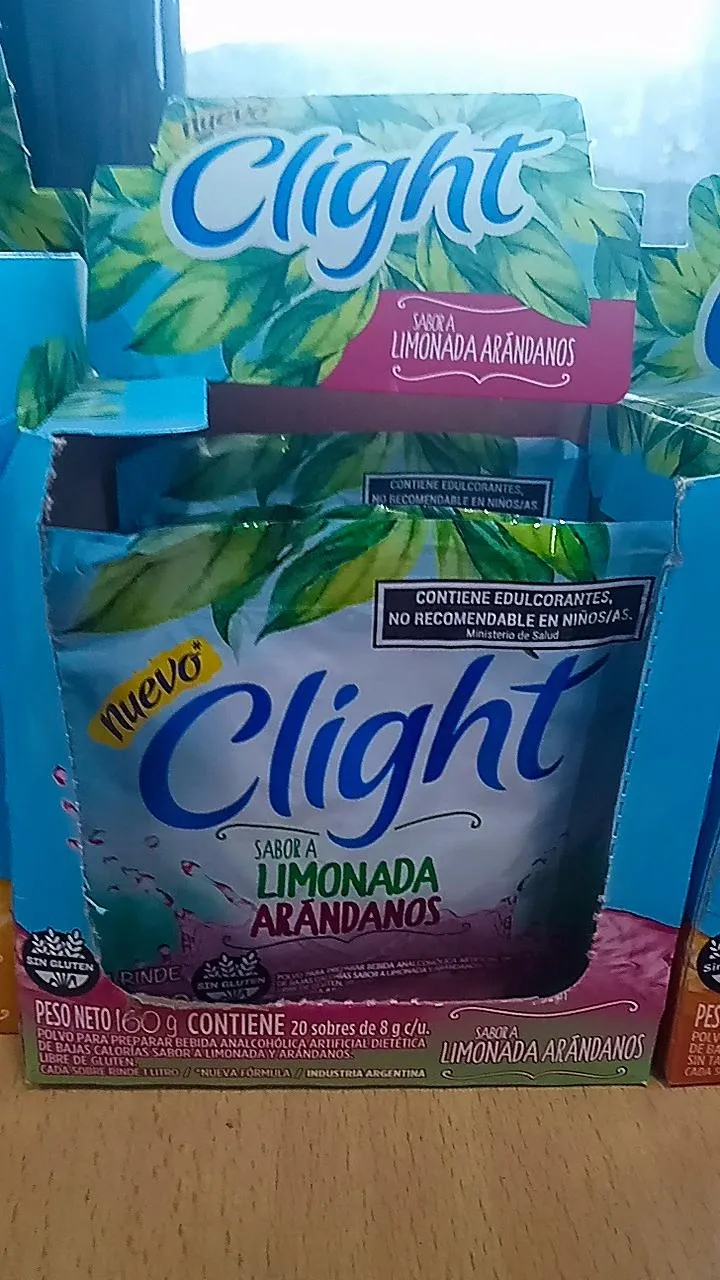 SIN STOCK - Jugo en polvo clight limonada y arandanos