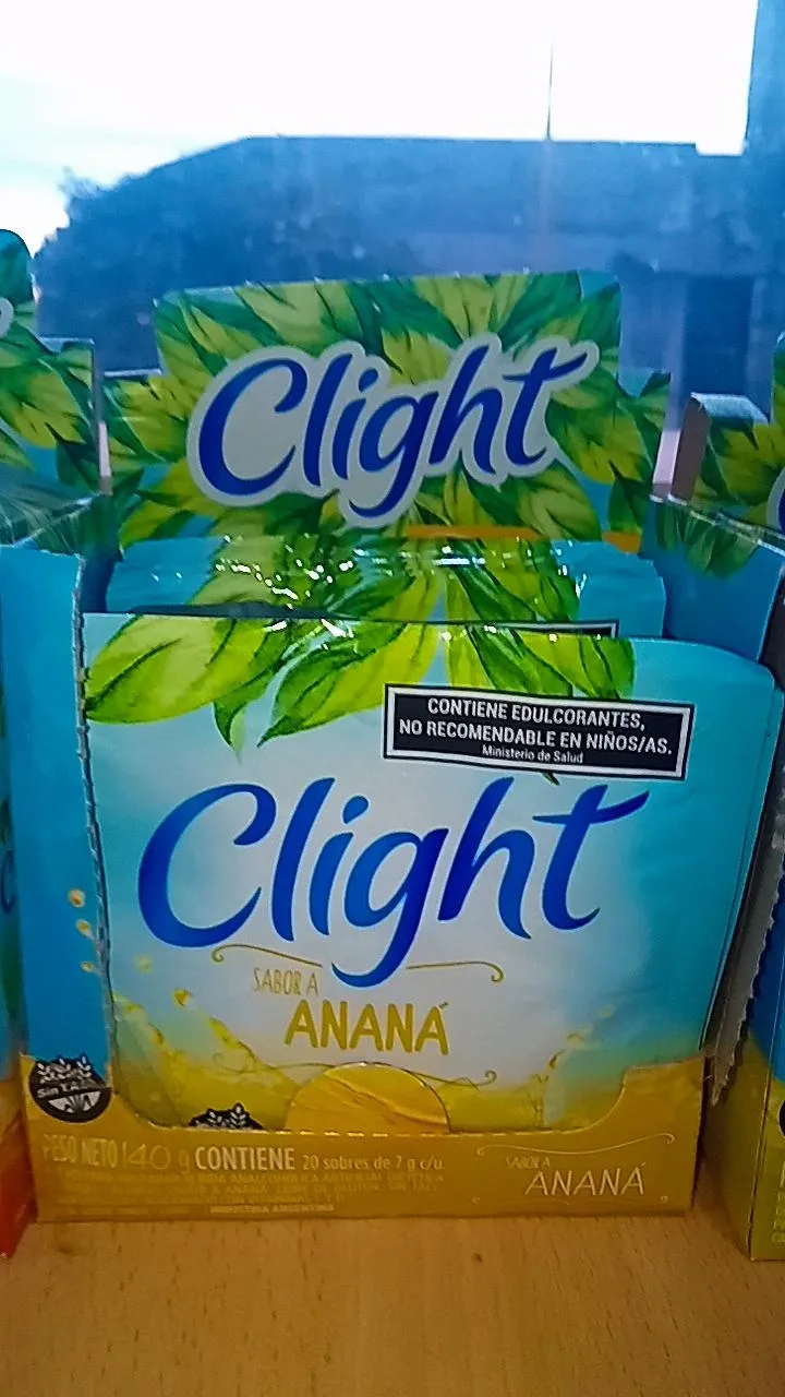 SIN STOCK - Jugo en polvo clight anana