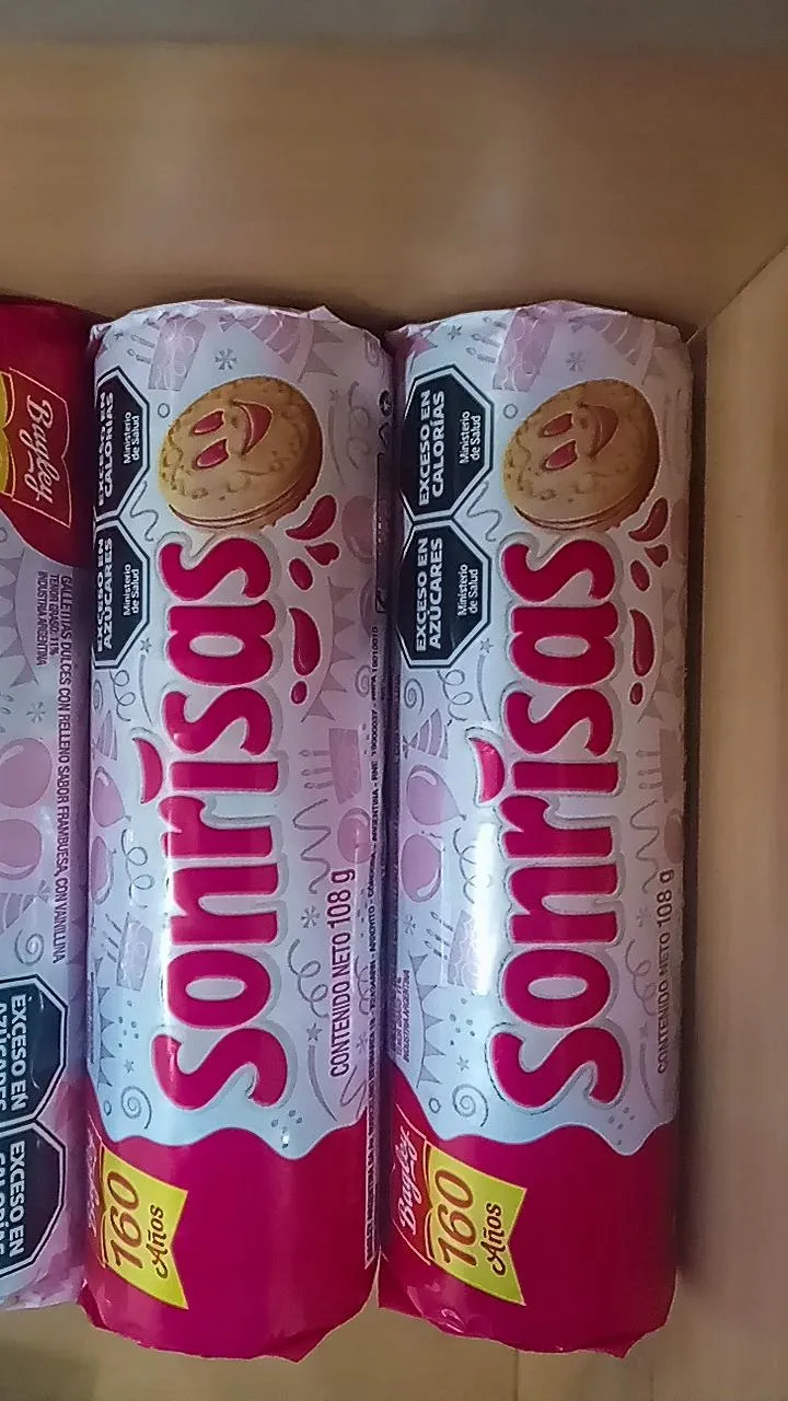SIN STOCK- Galletitas sonrisas 108gr