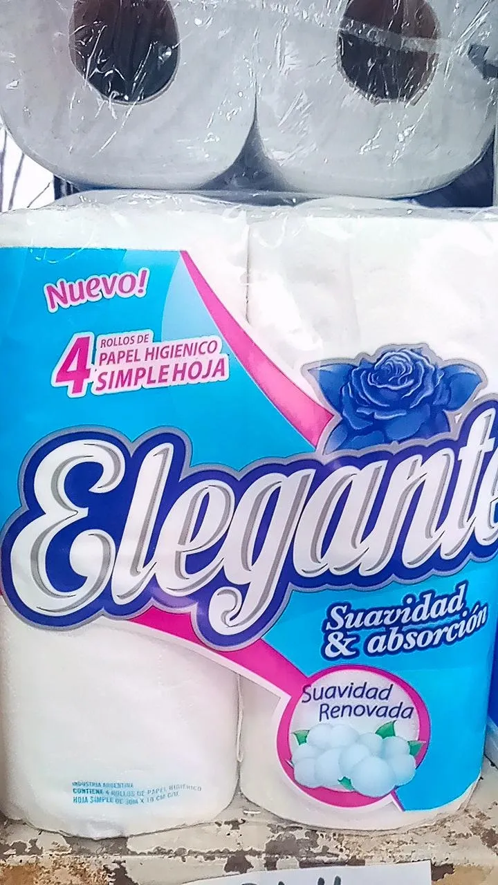 Papel higiénico elegante 4x30