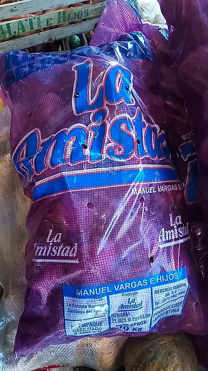 Batata color bolsa