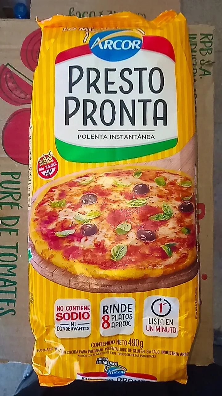 Polenta presto pronta 490g