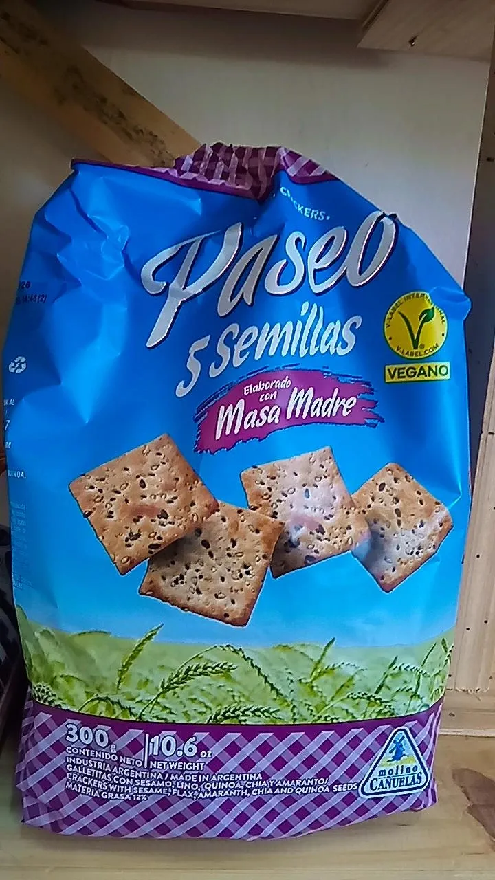 SIN STOCK - Galletitas Paseo 5 semillas