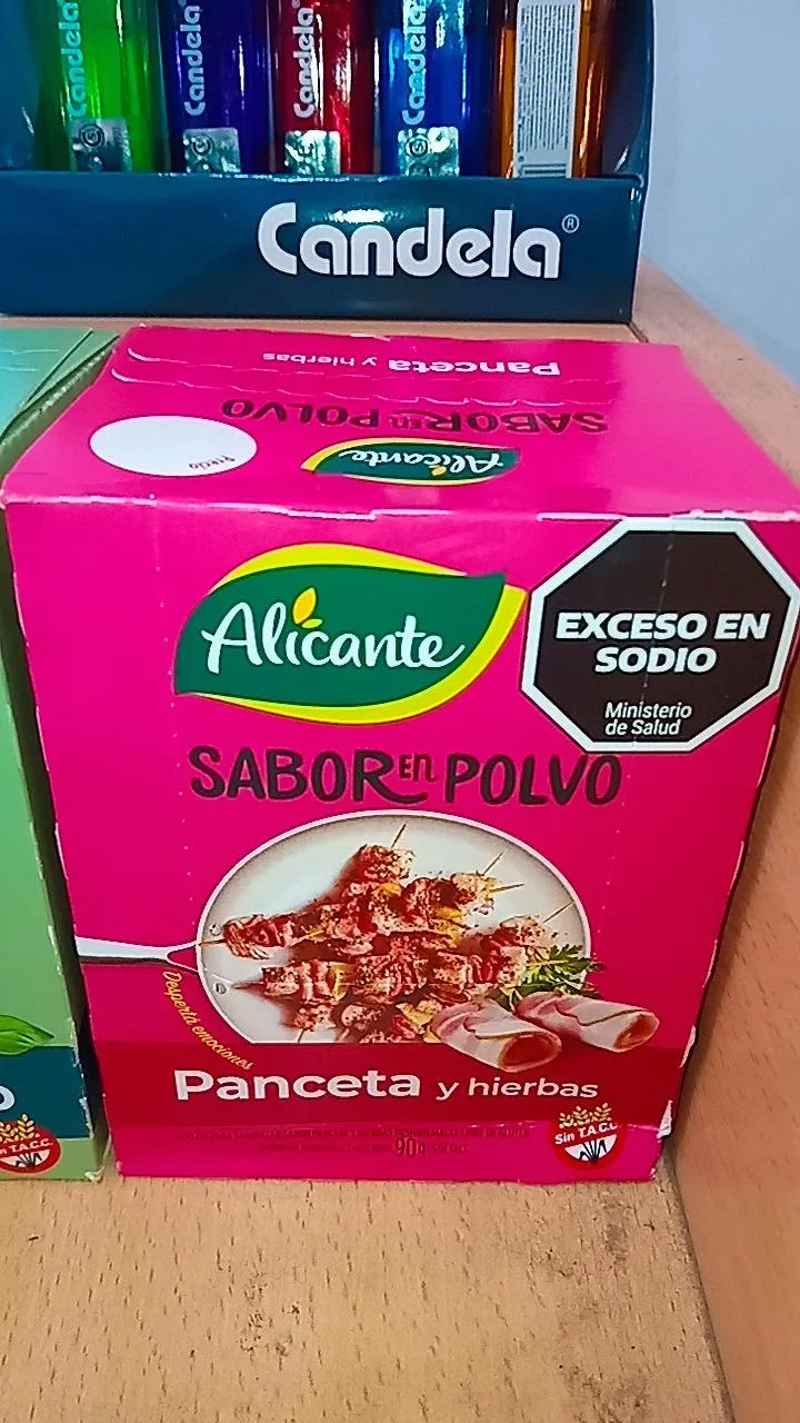 Sobre saborizantes alicante panceta