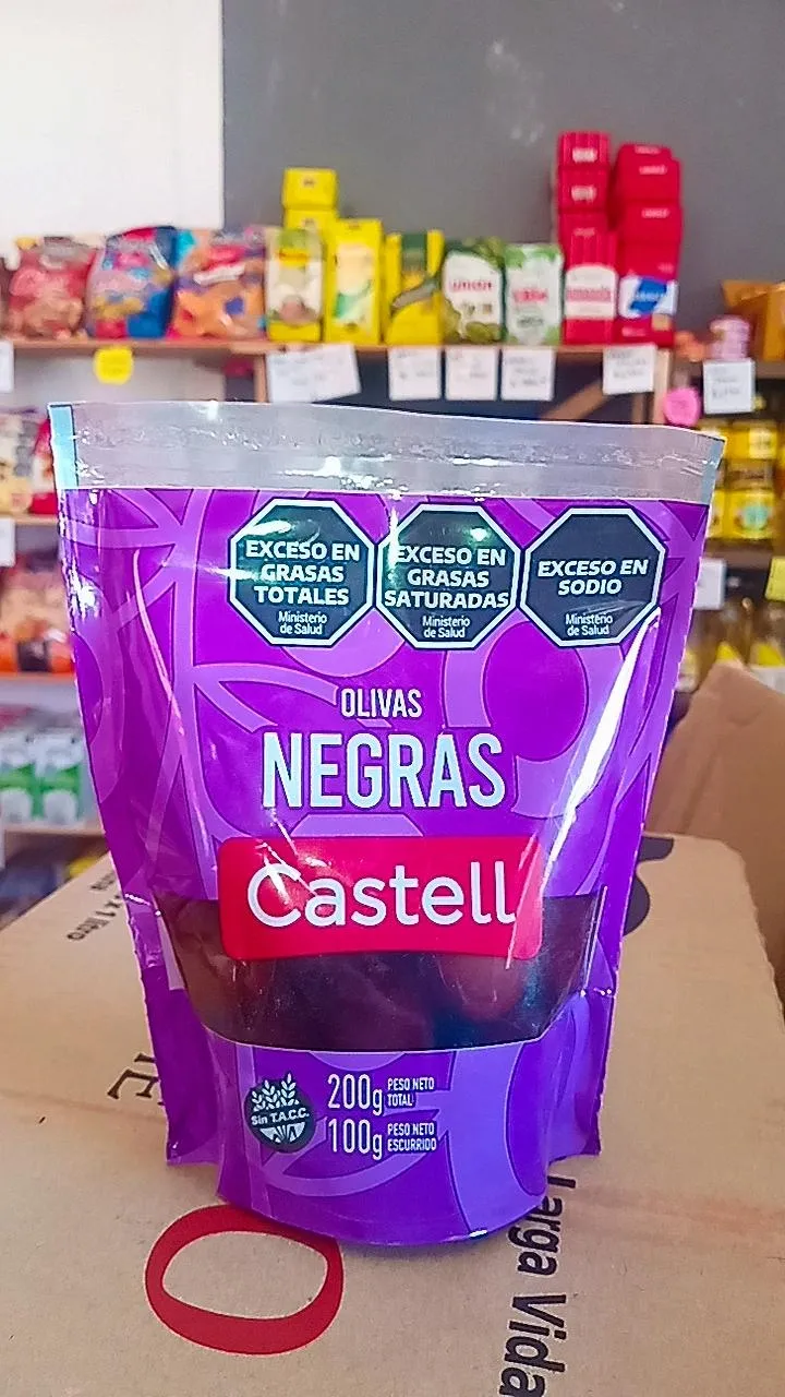 Aceitunas negras 100gr