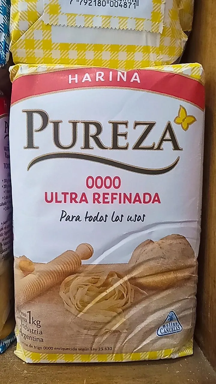 Harina 0000 pureza