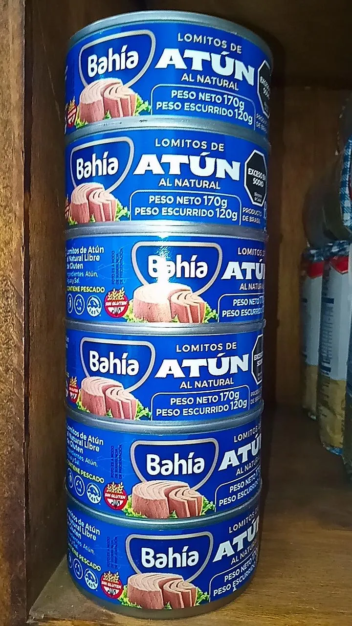 Atun lomo bahía al natural