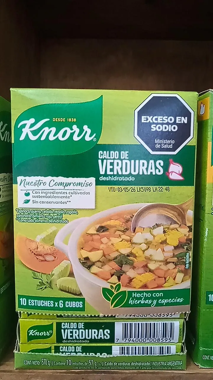 Caldos knorr verdura x 6