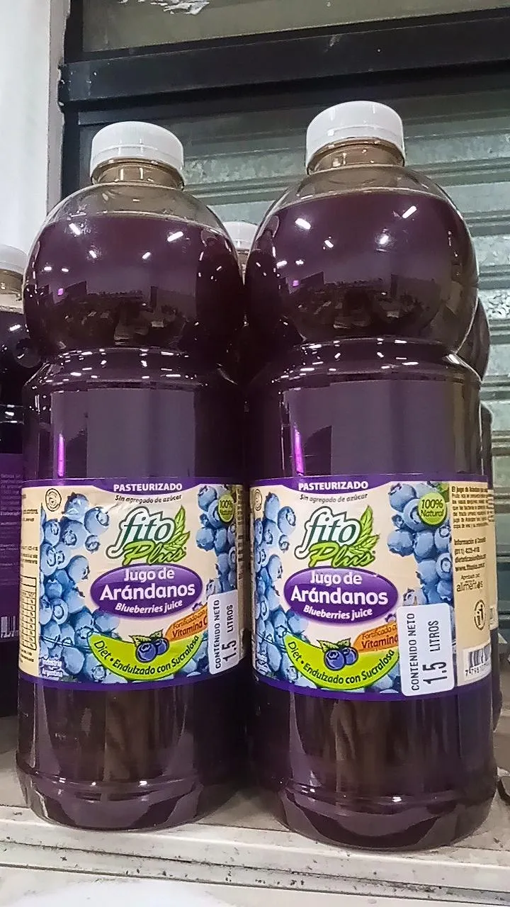 Jugo arándanos 1.5lts C/Stevia