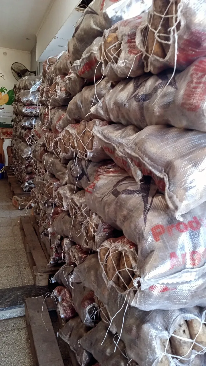 Papa Blanca por Bolsa