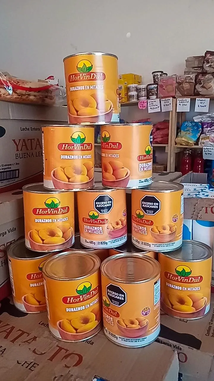 Durazno en mitades x 820g