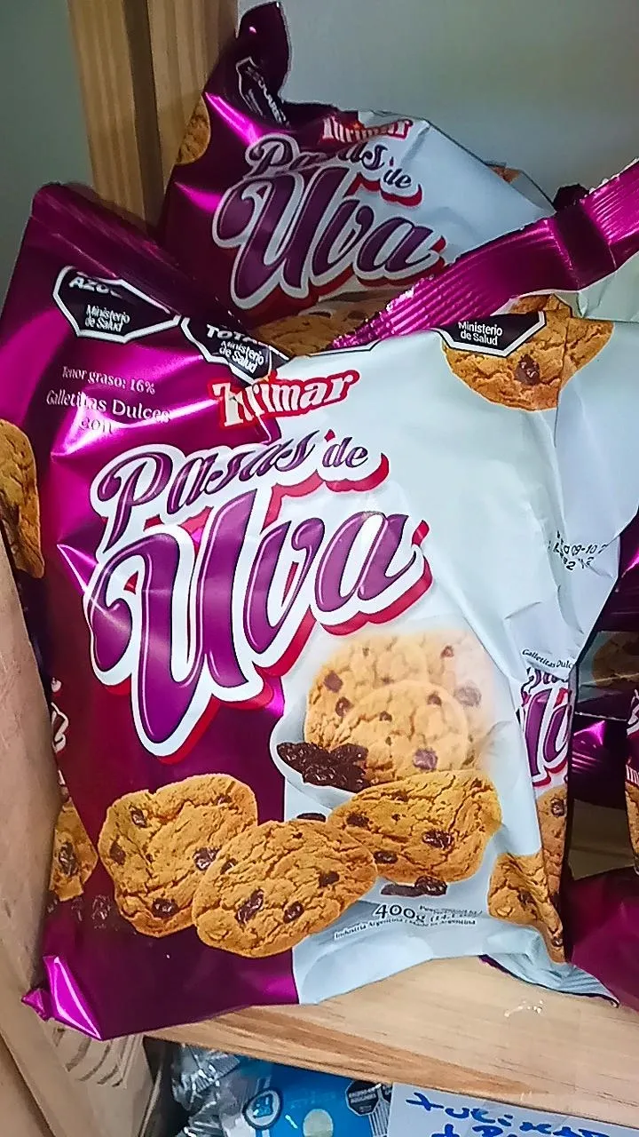 Galletitas turimar pasas de Uvas