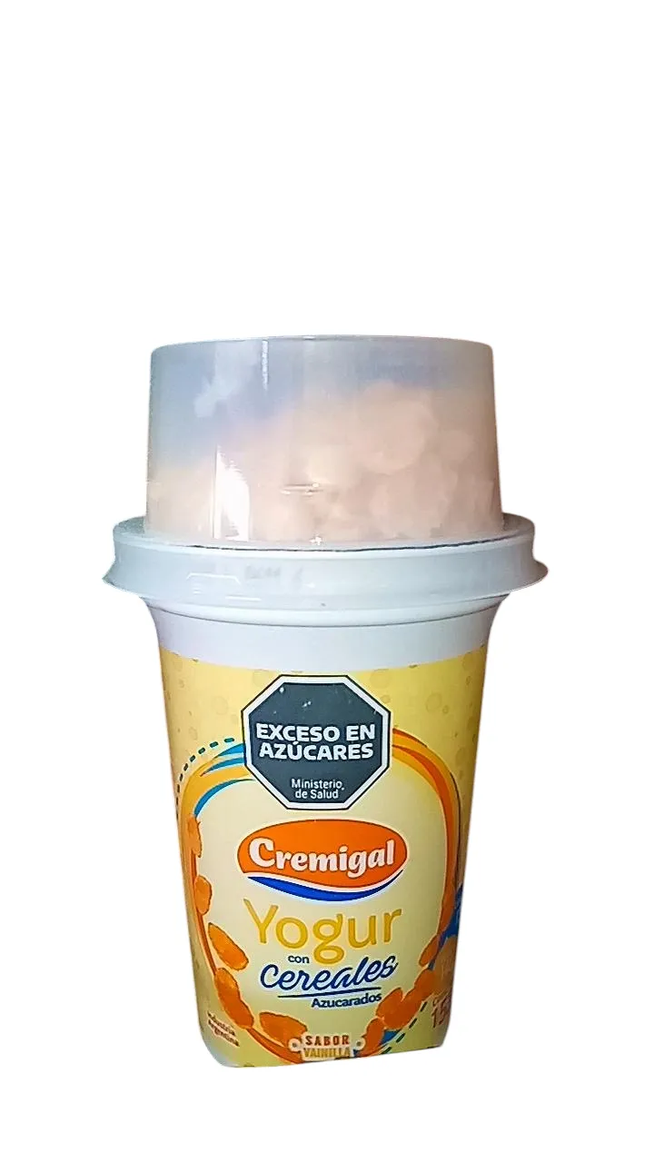 Yogur vaso cereal